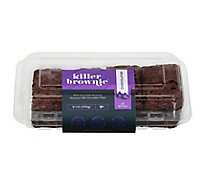 Killer Brownie Chocolatier Fudge Brownie Bites 8 Count - 9 OZ