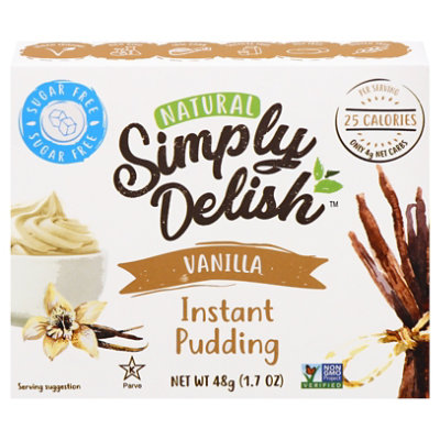 Simply Delish No Sugar Vanilla Pudding Pie Mix - 1.7 Oz - Image 3