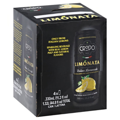 Crodo Limonata Italian Water - 4-11.2 FZ - Image 1