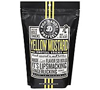 Pop Daddy Yellow Mustard Popcorn & Pretzels - 7.5 Oz