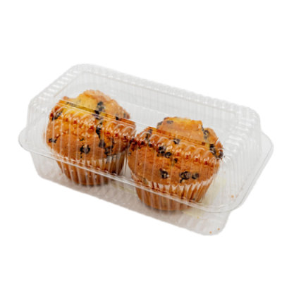 Chocolate Chip Muffins 2 Count - EA - Image 1