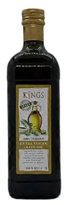 King's Italian 100% Extra Virgin Olive Oil - 33.8 Fl. Oz. - Image 1