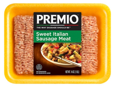 Premio Sweet Italian Sausage Meat - 16 OZ - Image 1