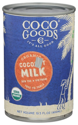 Coco Goods Organic Coconut Milk - 13.5 FZ - Image 1
