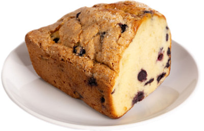 Lemon Blueberry Loaf Cake Half - Each - Image 1