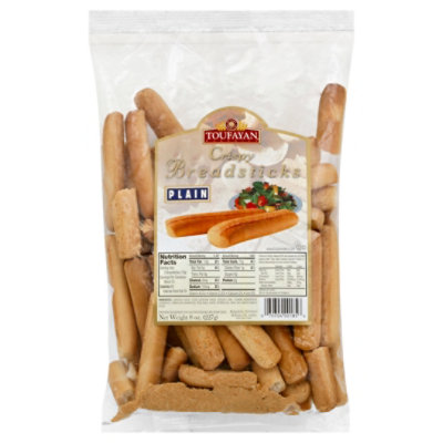 Toufayan Breadstick Plain - 8 OZ - Image 1