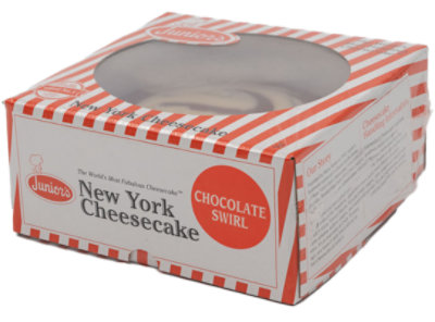 Jr 6 Choc Swirl Cheesecake - 24 OZ - Image 1