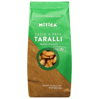 Mitica Taralli Cacio E Pepe - 8.8 OZ - Image 1