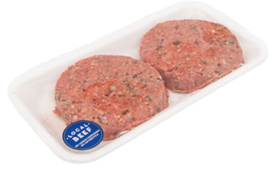 Lh Beef Brgr Pty Cowboy - 1 Lb - Image 1