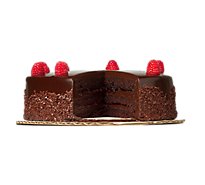 Raspberry Chocolate Truffle Cake 8 Inch - EA