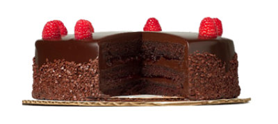 Raspberry Chocolate Truffle Cake 8 Inch - EA - Image 1