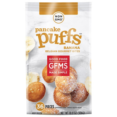 Good Food Made Simple Banana Pancake Puffs - 8.8 Oz