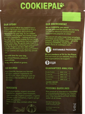 Cookie Pal Pumpkin Chia Organic Dog Treat - 10 Oz - Image 5