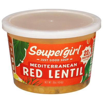 Soupergirl Med. Red Lentil - 16 OZ - Image 3