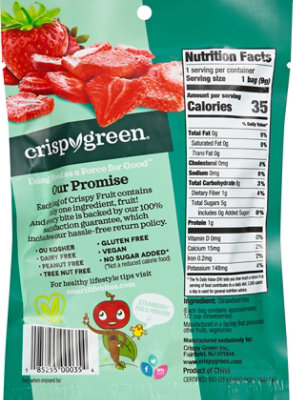 Crispy Greens Strawberry Single - .36 OZ - Image 6