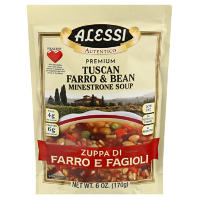 Alessi Tuscan Farro & Bean Soup - 6 OZ - Image 3