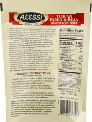 Alessi Tuscan Farro & Bean Soup - 6 OZ - Image 6