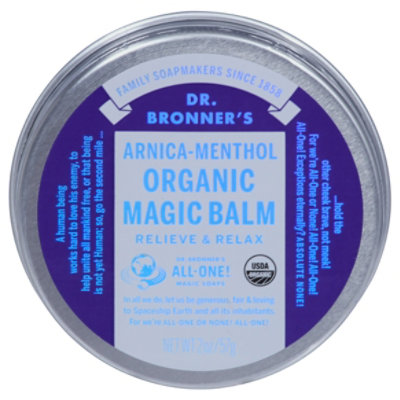 Dr. Bronner's Arnica Menthol Organic Magic Balm - 2 Oz - Image 2