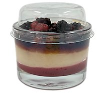 Creme Brulee & Berries In Glass - EA