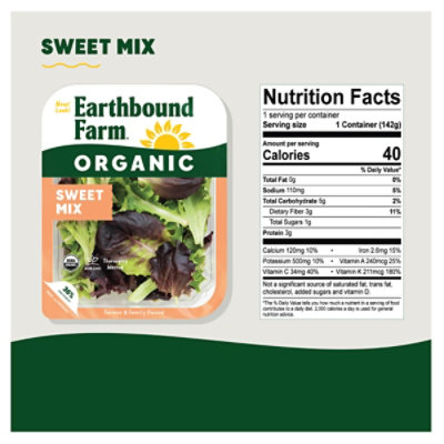 Earthbound Farm Organic Sweet Mix - 5 Oz - Image 4