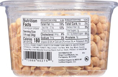 Kn Org Peanuts-roasted No Salt - 10 OZ - Image 6