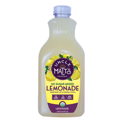 Uncle Matts Organic Zero Sugar Lemonade - 52 Fl. Oz. - Image 1