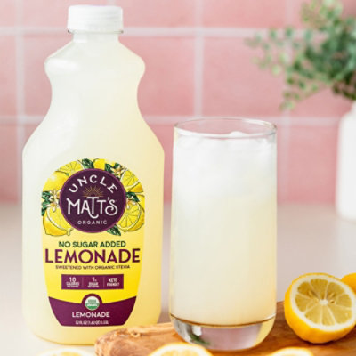 Uncle Matts Organic Zero Sugar Lemonade - 52 Fl. Oz. - Image 5