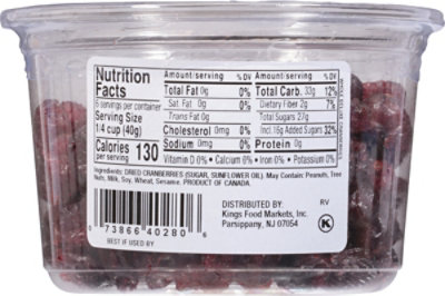 Kn Cranberries Whole Deluxe - 9 OZ - Image 6