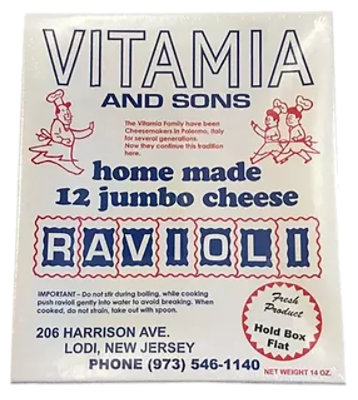 Cheese Ravioli Vitamia - 14 OZ - Image 1
