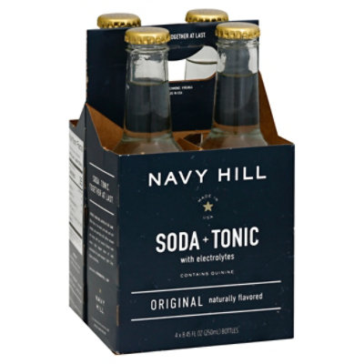Navy Hill Original Soda & Tonic - 33.8 FZ