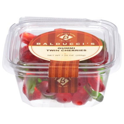 Balducci's Twin Cherries Gummi - 7.25 Oz - Image 1
