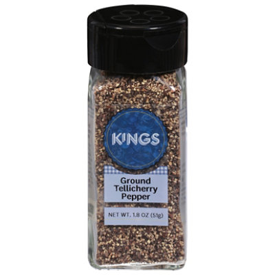 Kings Peppercorns Tellicherr Grd - 1.9 OZ - Image 1