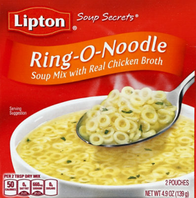 Lipton Recipe Ring Noodle Secret Soup - 4.9 Oz - Image 2