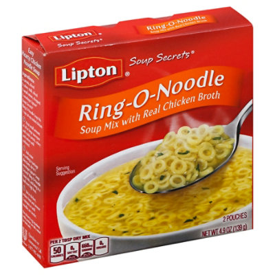 Lipton Recipe Ring Noodle Secret Soup - 4.9 Oz - Image 1