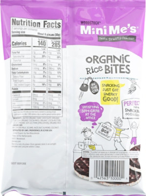 Woodstock Mini Me Dark Chocolate Rice Bites - 2.1 Oz - Image 6