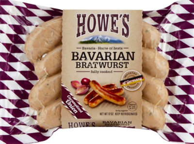 Howes Bav Bratw W/onion - 12 OZ - Image 2