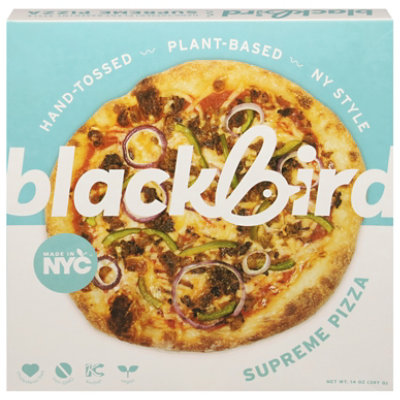 Blackbird Supreme Vegan Plant Base Pizza - 14 OZ - Image 3