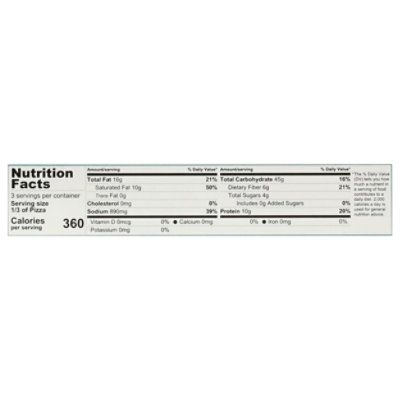 Blackbird Supreme Vegan Plant Base Pizza - 14 OZ - Image 4