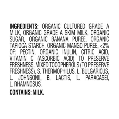 Happy Baby Organics Banana Mango Yogurt Snack - 1 Oz - Image 5