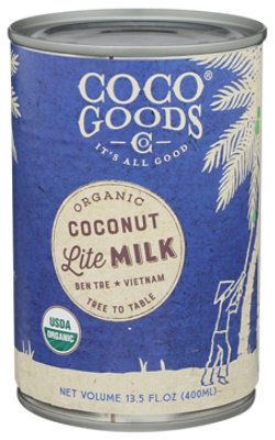 Coco Goods Organic Lite Coconut Milk - 13.5 Fl. Oz. - Image 1