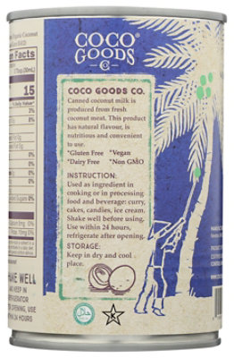 Coco Goods Organic Lite Coconut Milk - 13.5 Fl. Oz. - Image 2