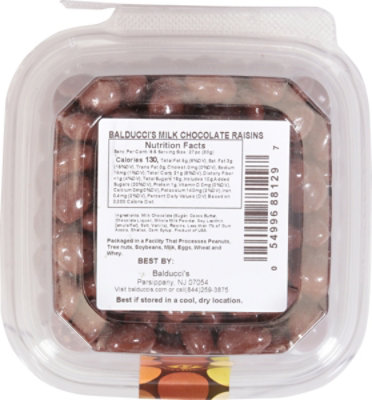 Balducci's Chocolate Cover Raisins - 9 Oz - Image 6