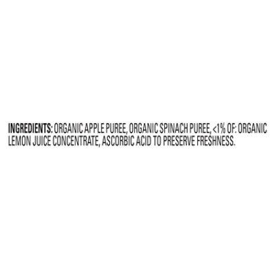Happy Baby Organics Clearly Crafted Stage 2 Apple Spinach - 4 Oz - Image 4
