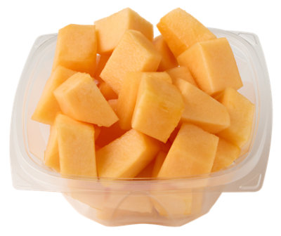 Cantaloupe Melon Chunks Organic - 1 Lb - Image 1