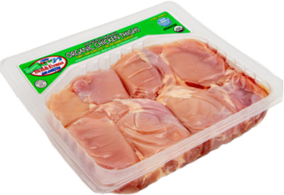Bell & Evans Chicken Thighs Boneless Org - 2 Lb - Image 1