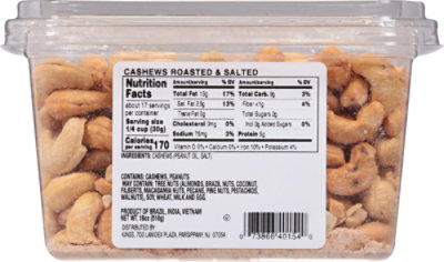 King's Roasted Cashews - 18 Oz - Image 6