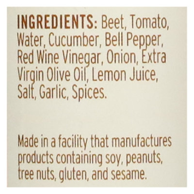 Soupergirl Beet Gazpacho - 12 OZ - Image 5