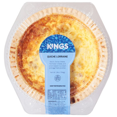Quiche Lorraine - 28 OZ - Image 1