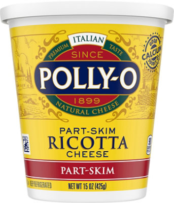 Polly-o Ricotta Cheese Part Skim - 15 OZ - Image 2
