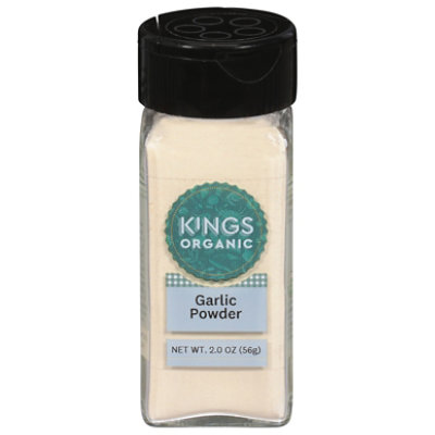 Kings Org Garlic Powder - 2.8 OZ - Image 1